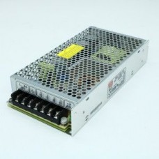 RS-150-12, AC-DC, 150Вт, вход 88…264В AC, 47…63Гц / 248…373 В DC, выход 12В/12.5A, рег. вых 11.4…13.2 В , изоляция 3000В AC, в кожухе 199х98х38мм, -20…+70°С