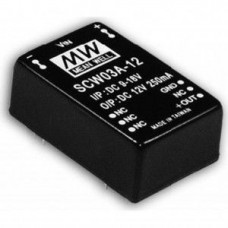 SCW03A-05, DC/DC-Conv 9-18V: +5V 600mA 3W