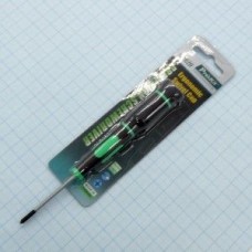 SD-081-P4, Прецизионная крестовая отвертка (Ph#1 х 50 мм) с вращающейся ручкой