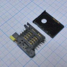 Sim card SCE-W2231-08-LF, Держатель Sim card