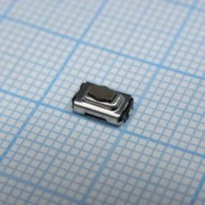 SKQYAFE010, Кнопка тактильная 6.1x3.7х2.5mm, SMD, 12VDC, 50mA, 3.14N, 0.25mm travel