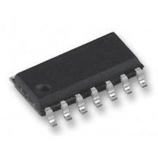 SN74AHCT125D, буфер с 3 состояниями на выходе    КМОП кристалл, SO14