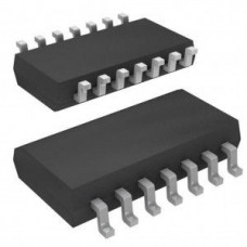 SN74ALS00AN, 4 элемента 2И-НЕ, 14-DIP