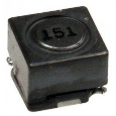 SRR0604-151KL, SMD индуктивность проволочная, на ферритовом сердечнике, экранированная 150uH 10% 1KHz 21Q-Factor Ferrite 300mA 1Ohm