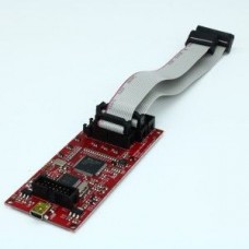 TMS320-XDS100-V3, Программатор для микроконтроллеров ARM TI, DSP TI; USB B mini; JTAG. 10,5x4,6мм