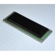 WEH001602BGPP5N00001, OLED символьный 16х2 (1602B), зеленый, 8-битный паралл. интерфейс, VDD = 5В, -40...+80С