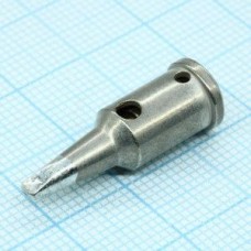 Жало паяльное 0G072KN д/газового паяльн., Tip 2,4mm -chisel shaped