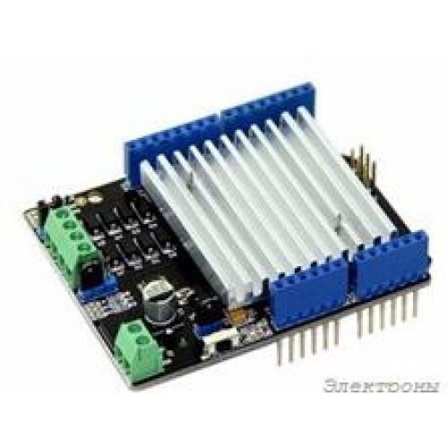Покупая изделие motor shield v2.2, силовой модуль управления двигателями для плат freeduino